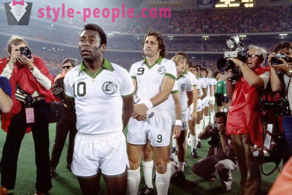 Edson Arantes: biografie, cariera de fotbal Pele, premii și fotografii
