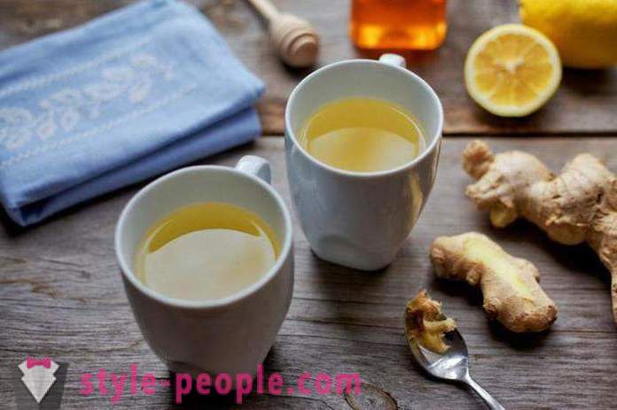 Slăbire ceai cu ghimbir si lamaie: rețete, comentarii