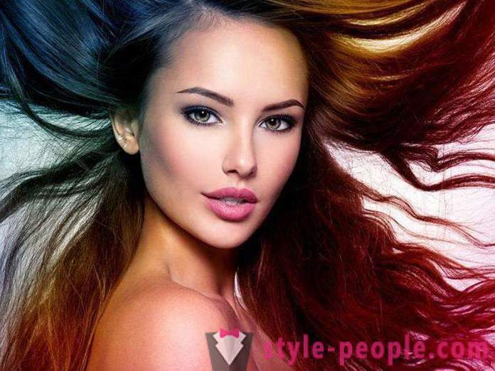 Tipuri de colorare a părului - în special descrierea tehnologiei și comentarii