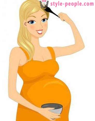 Cel mai bun vopsirea parului pentru femei gravide: o revizuire a compoziției, instrucțiunile și feedback-ul