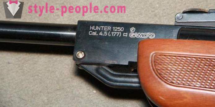 Pusca cu aer comprimat Gamo Hunter 1250: prezentare generală, caracteristici și recenzii