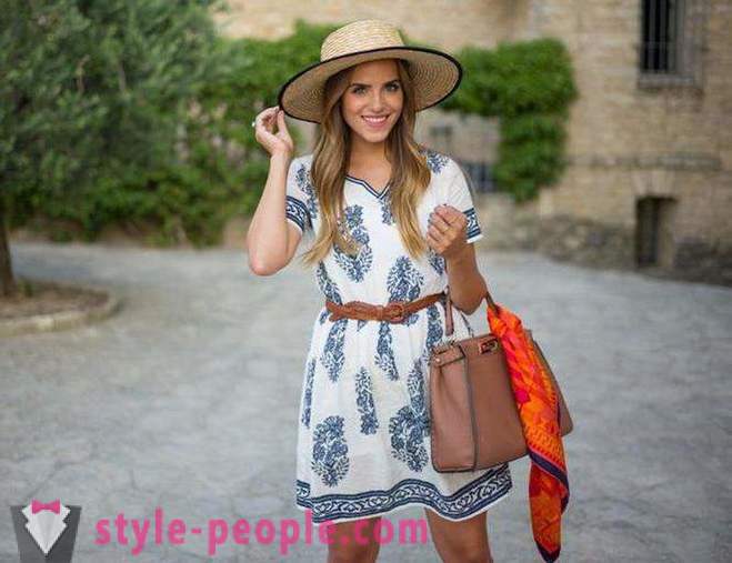 Stilul Provence în haine. Caracteristici stil Provence. rochie frumoasă în stilul de Provence