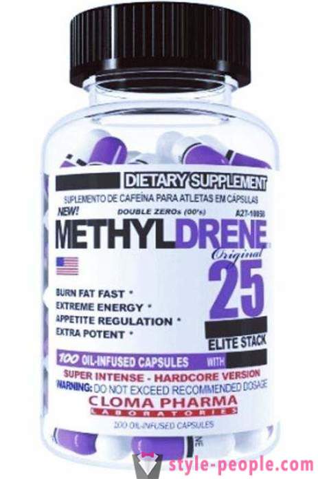 Fat Burner Methyldrene 25: comentarii