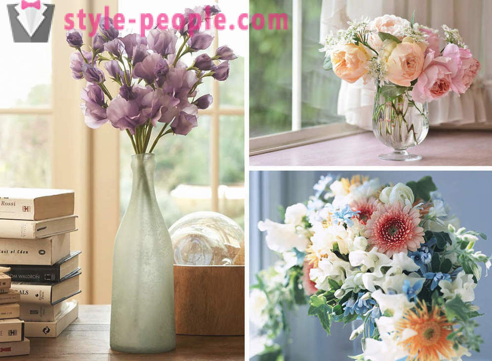 Casa de vara: cum de a decora apartamentul cu flori proaspete