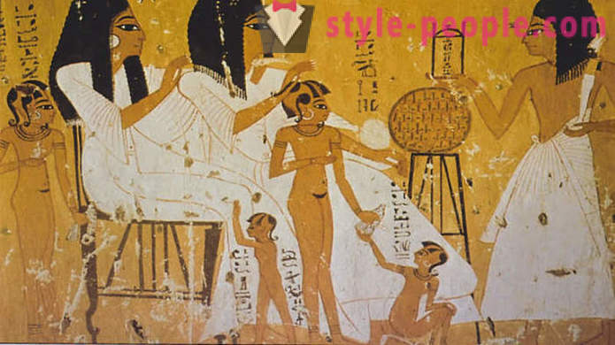 Cum au generații de femei în Egiptul antic