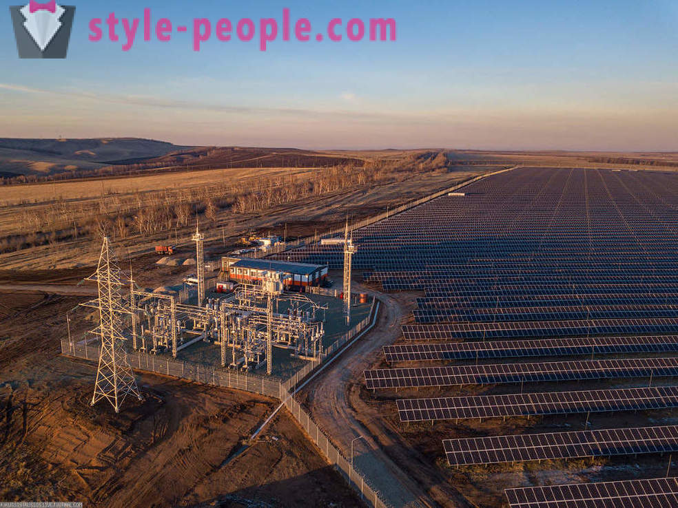 Cea mai mare centrala solara din Rusia