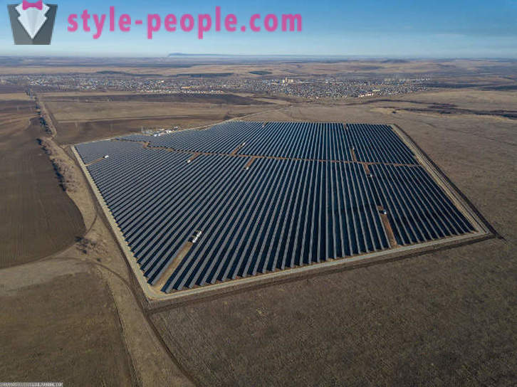 Cea mai mare centrala solara din Rusia