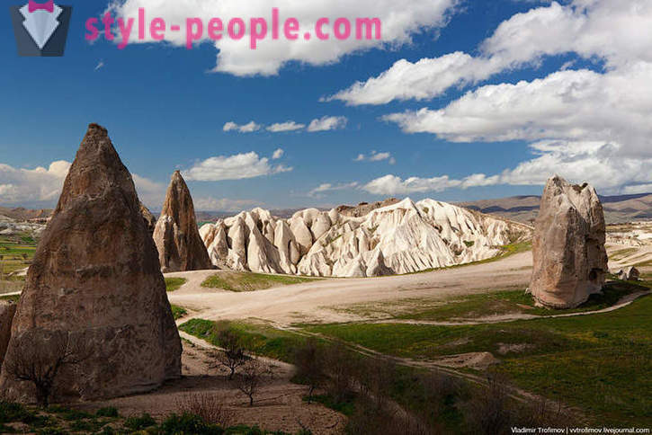 Cappadocia este o vedere ruscuță