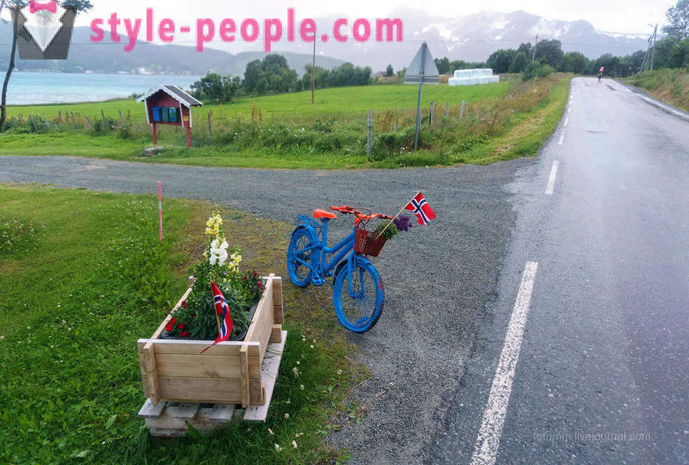 Ca biciclete utilizate în Norvegia