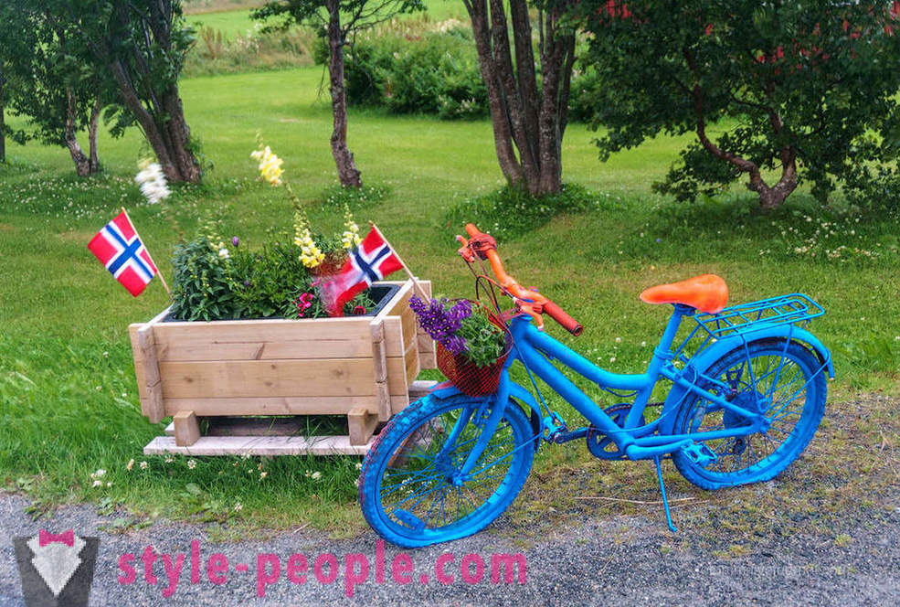 Ca biciclete utilizate în Norvegia