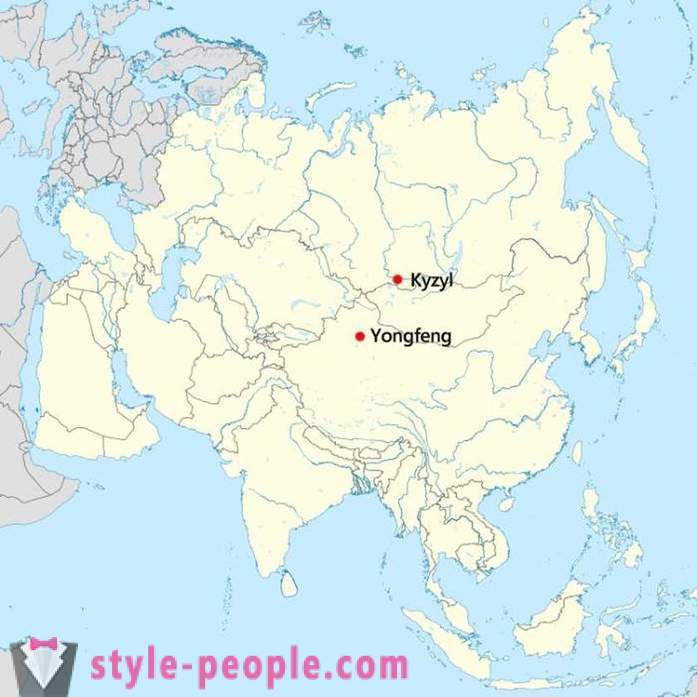 Rusia sau China, în cazul în care acesta este, de asemenea, centrul geografic al Asiei?
