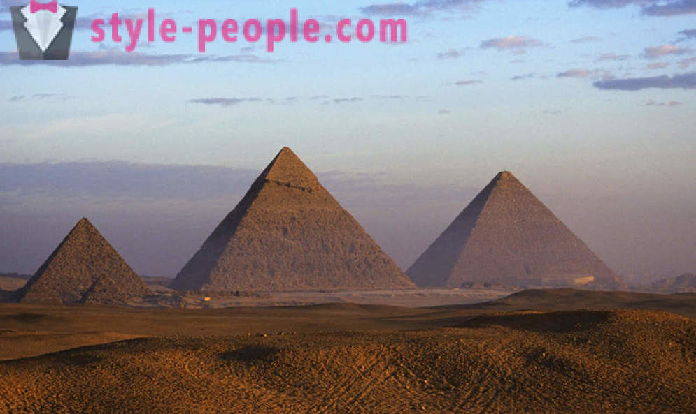 În cazul în care, în fapt piramide din Egipt