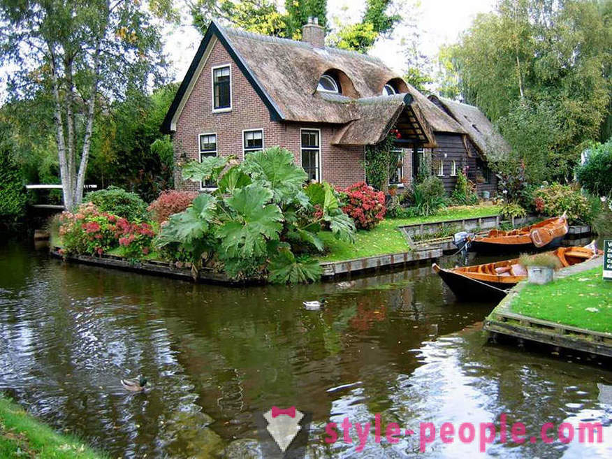 Satul fără drumuri în Țările de Jos