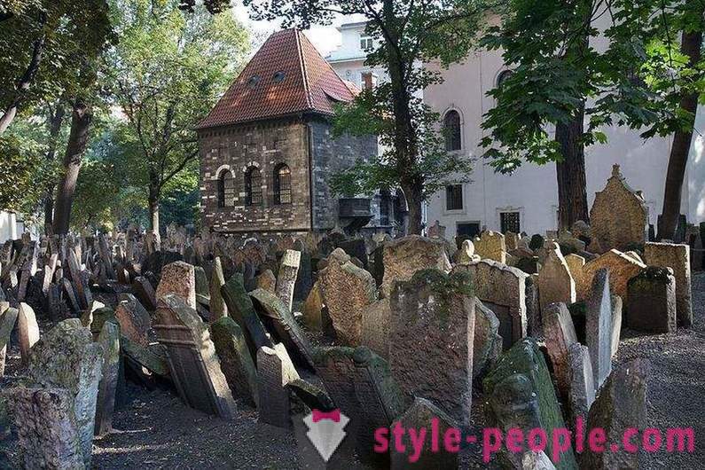 Multistratificată Cimitirul evreiesc din Praga