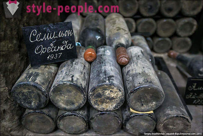 Celebra colectie de vinuri Massandra