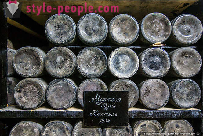 Celebra colectie de vinuri Massandra