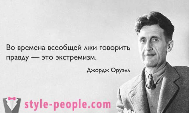 25 citate profetice George Orwell