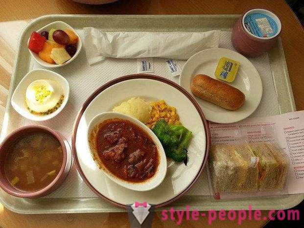 Alimentarea în spitale din diferite țări