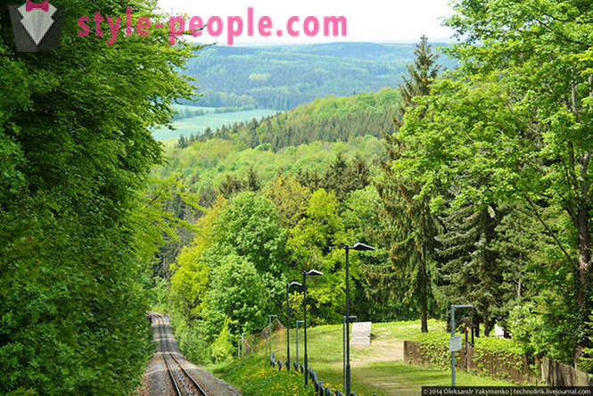 Călătorii Forest telecabină și orașe din Saxonia