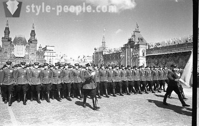 Parada din Piața Roșie la o mai 1951