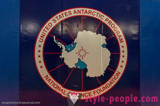 Antarctica stație la Polul Sud