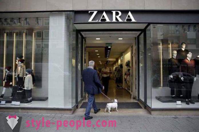 Haine elegante in apropiere: adrese de magazine „Zara“ din Moscova