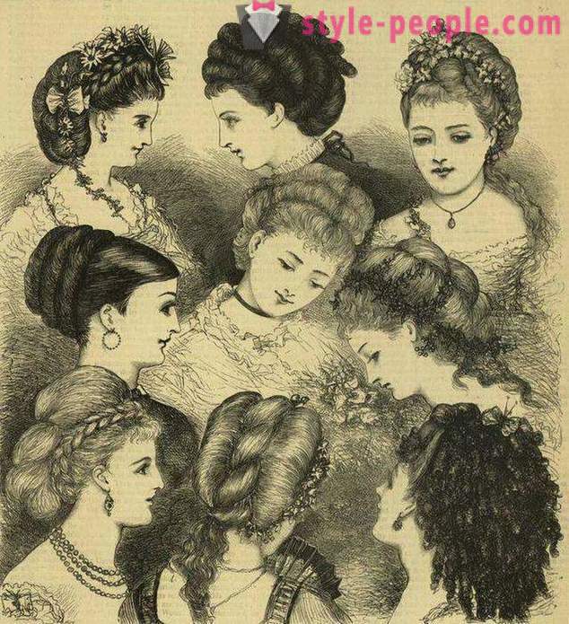 Coafuri ale secolului al 19-lea: o trecere în revistă a și fotografii piloni