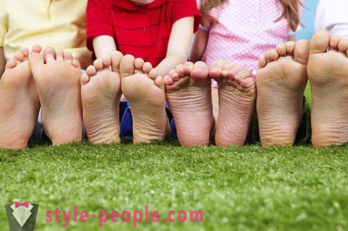 Cum de a alege footbeds pentru un copil?