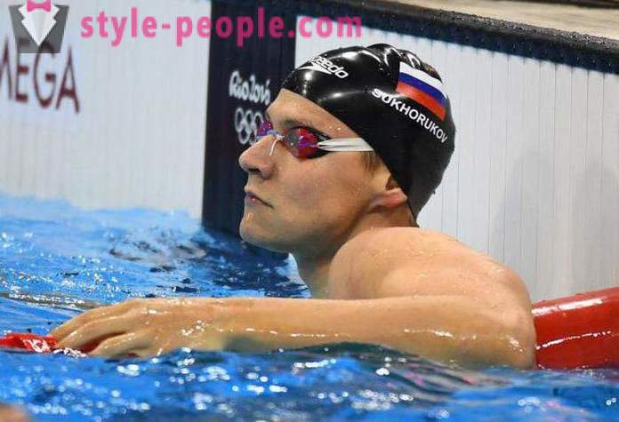 Amfibiu Man - înotător Alexander Sukhorukov