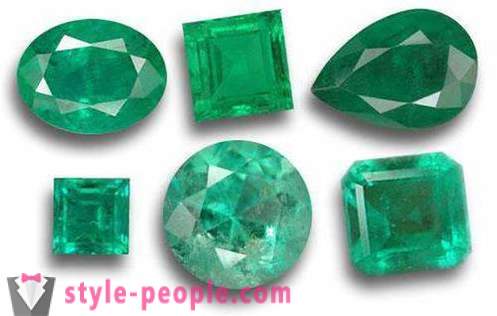 Pietre prețioase verde: smarald, Demantoid, turmalina