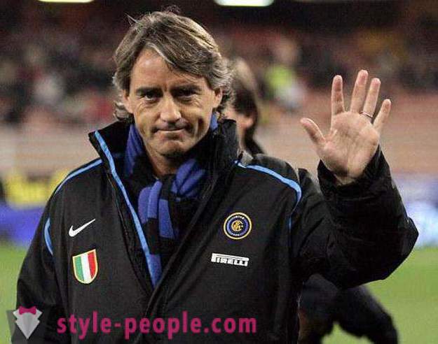 Antrenorul italian Roberto Mancini