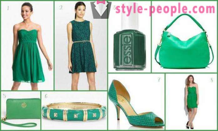Culoare Emerald: ce se combină în mod corespunzător haine