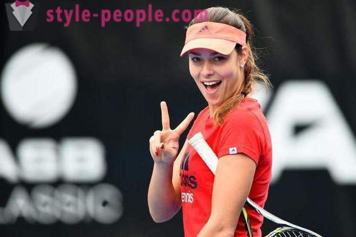 Ana Ivanovic: biografia și istoria carierei de tenis