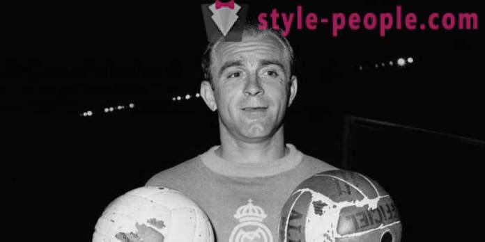 Fotbalistul Alfredo Di Stefano: biografie și fapte interesante