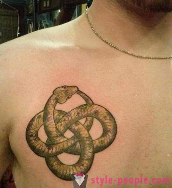 Înțeles tatuaj „șarpe“: legendele antice și concepte moderne