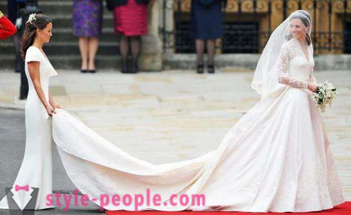 Rochie de mireasa Kate Middleton: descriere, preț