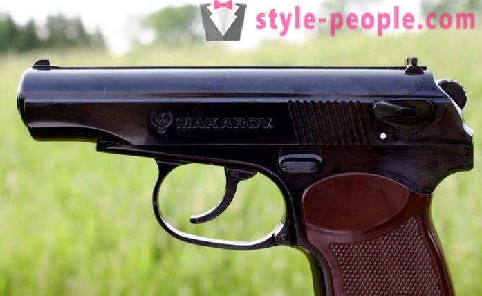 TTX Makarov pistol. Aparate de arma Makarova