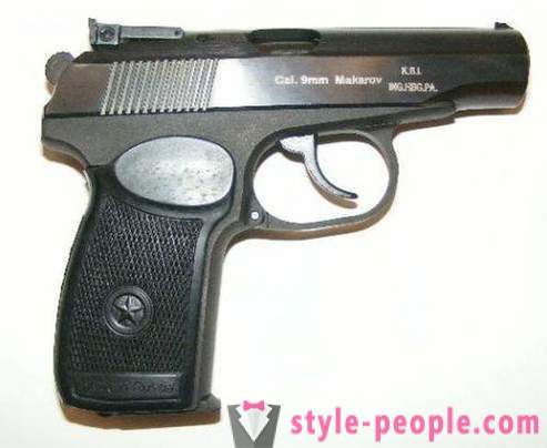 TTX Makarov pistol. Aparate de arma Makarova