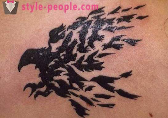 Tatuaj „Crows“: descrierea și valoarea caracterului
