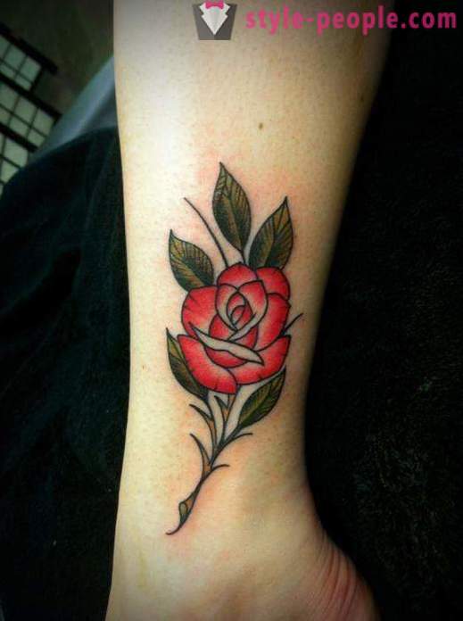 Înțeles tatuaj „Rose“: O scurtă istorie și descriere