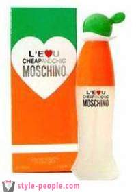 Spirits „Moschino“: comentarii și descrierea compoziției