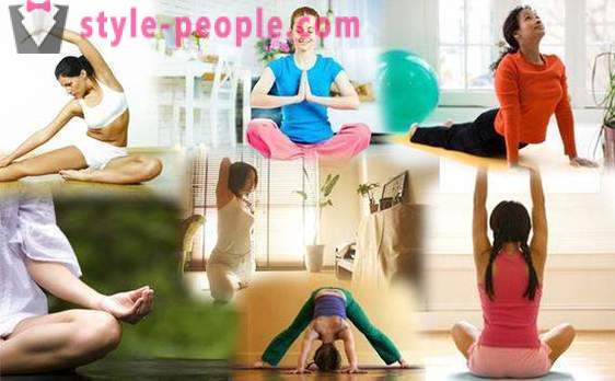 Yoga la domiciliu pentru începători: exerciții, fotografii