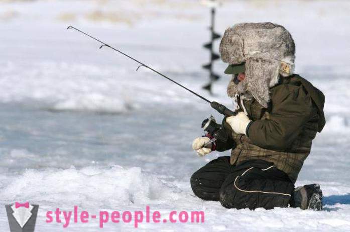 Accesorii de iarnă tije de pescuit pe plătică. Iarnă tija float: fixați