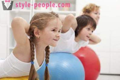Aerobic pentru copii: ocupații, beneficii