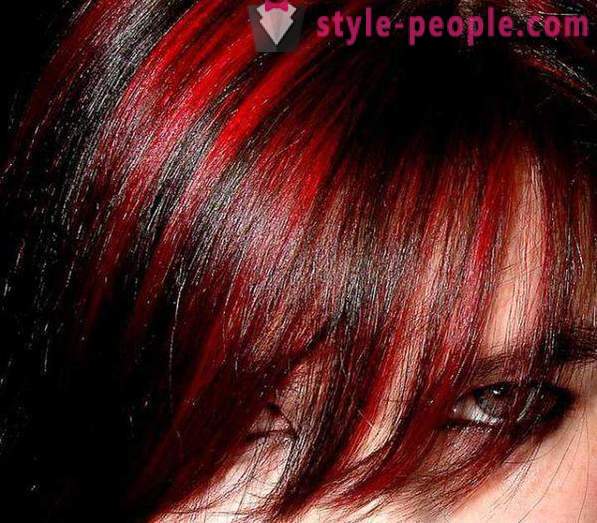 Repere pe părul roșu. probleme frecvente