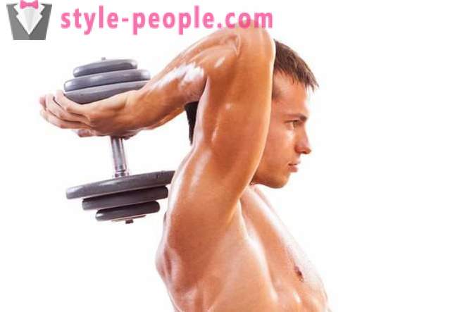 Cum de a construi triceps tale? exerciții de triceps