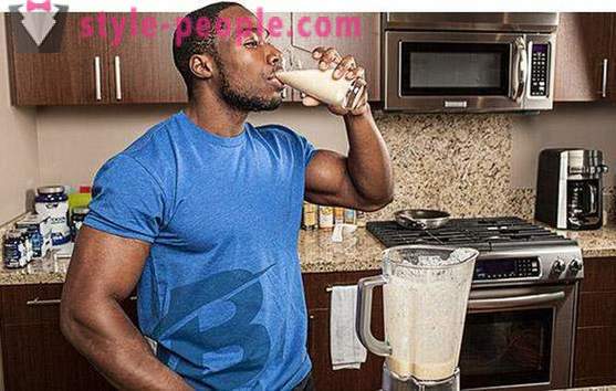Shake-uri de proteine. Cum să pregătească un shake de proteine