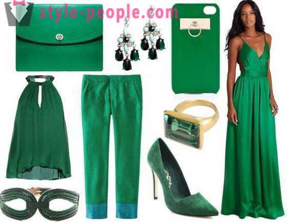Culoarea verde se îmbină cu orice haine?