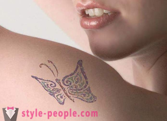Tatuaj henna temporară la domiciliu